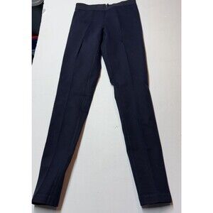 J. Crew Pixie Pant Navy Blue Stretch Ponte Legging Pants Side Seam Size 6T